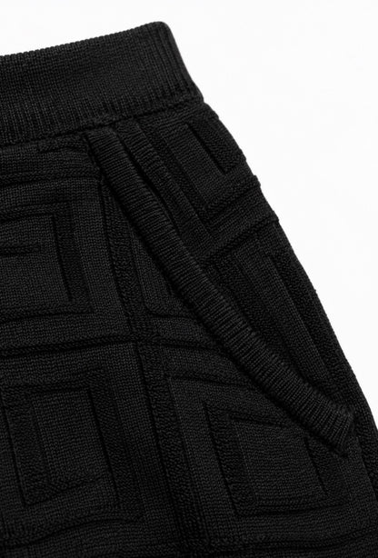 Cro Noir Knit Black Set