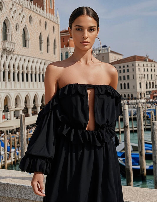 Felliciana Couture - dress from CRO Store Miami boutique